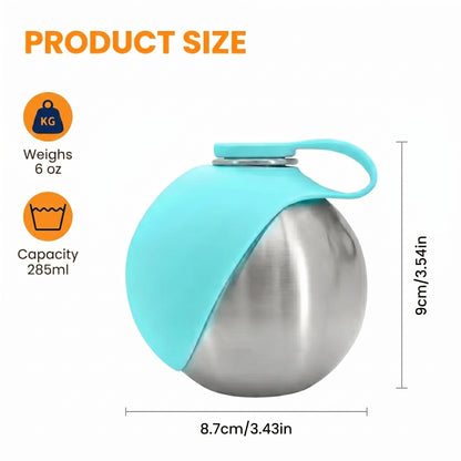Portable Stainless Steel Pet Water Bottle